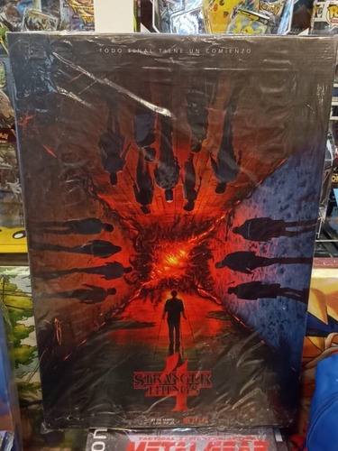 Cuadro Strangers Things 4 Portal Impreso En Tela Pvc 60x40