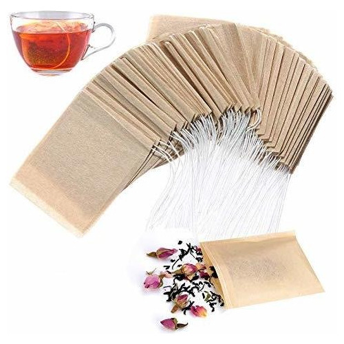 300pcs Bolsas De Filtro De Té Desechables Con Cordón ...