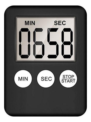 Timer De Cocina Digital Para Cocinar Y Hornear, Alarma Lcd C