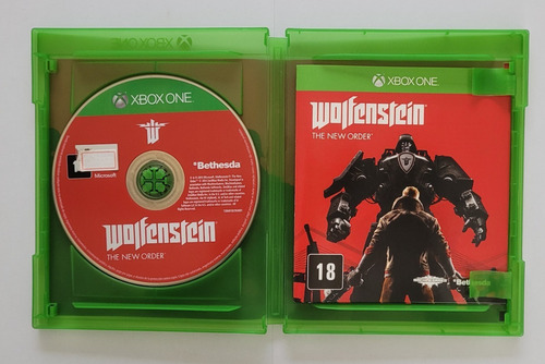 Jogo Wolfenstein - The New Order - Xbox One: Fisico/usado (Usado)
