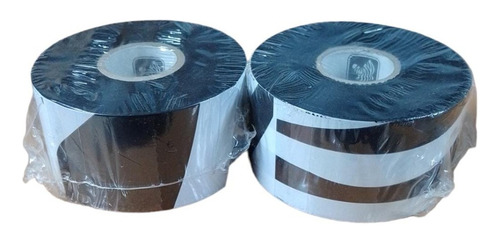 Ribbon 40x450 Mts Cera Zebra Original 02000bk04045 2 Piezas