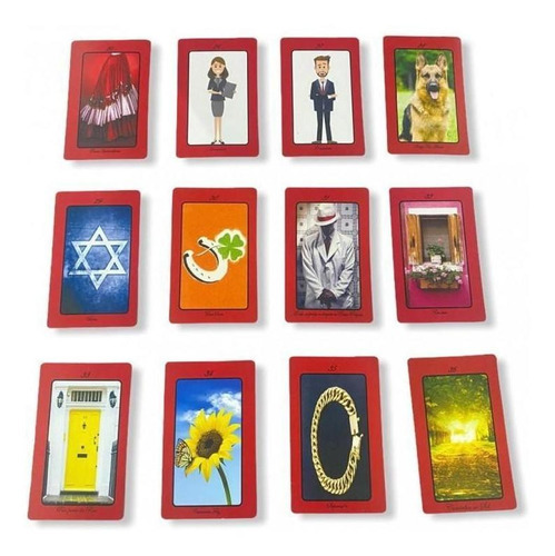 Mazo Oracle de Maria Padilha, 36 cartas de colores