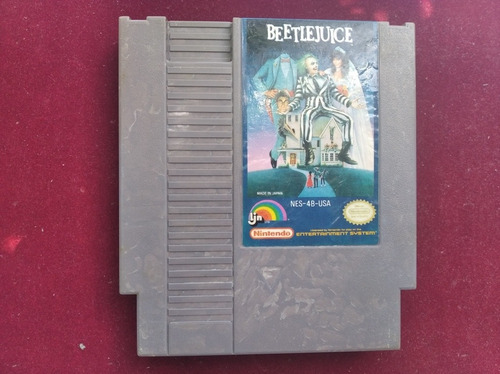 Beetlejuice ( Juego Nintendo Americano Nes ) 30v   _\(^o^)/_