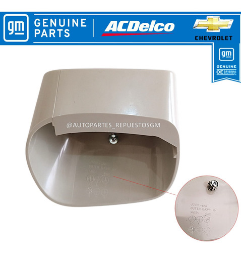 Tapa Base Retrovisor Derecha Chevrolet Orlando Original Gm