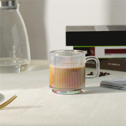 Taza De Café De Vidrio De 2 Piezas Con Tapa, Tazas De Café D