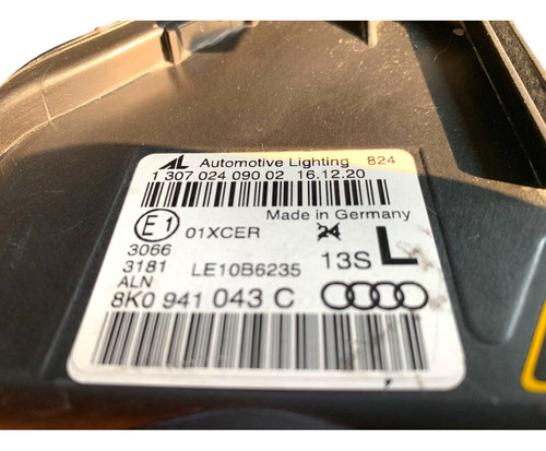 Farol De Audi A4 2012.. 8k0941043c