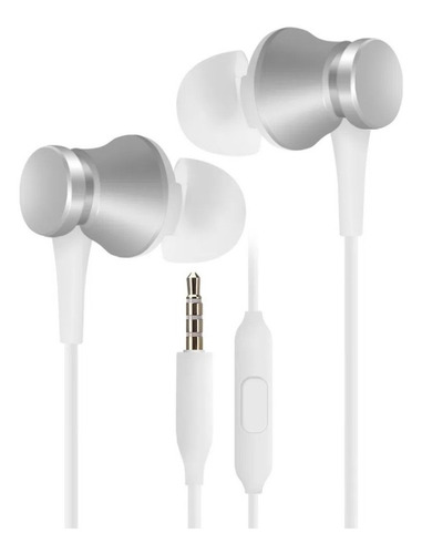 Auriculares In-ear Xiaomi Mi Headphones Basic Plateado Cuota
