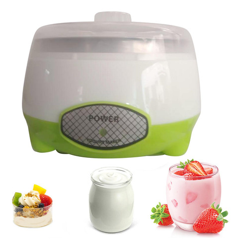 Fabricante De Iogurte Automático Forro De Aço Verde