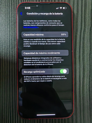Apple iPhone 13 (128 Gb) - (product)red (Usado)
