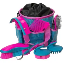 Comprar Kit De Aseo Para Caballos Weaver 7 Accesorios - Blue Glitter