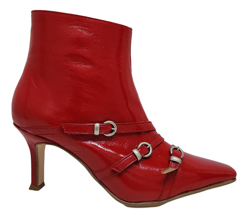 Botas Botitas Mujer Cuero Vacuno - Art Lili- Meet Me Shoes