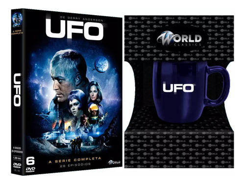 Dvd Ufo Serie Completa Com Caneca