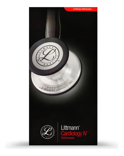 Estetos Littmann Cardiology Iv Cinza Smoke Espelhado 6238 3m