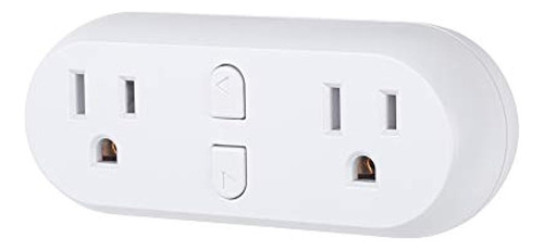 Hbn Smart Plug 15a, Wifi & Bluetooth Outlet Extender Dual So