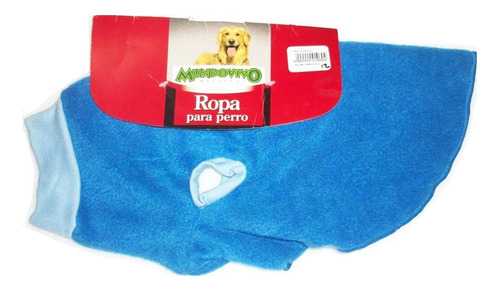 Polera Polar Para Perros Y Gatos Celeste Talla 12