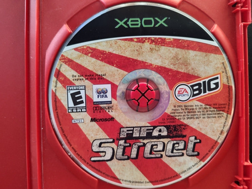 Fifa Street Xbox Clásico Original Físico Solo Disco Garantía