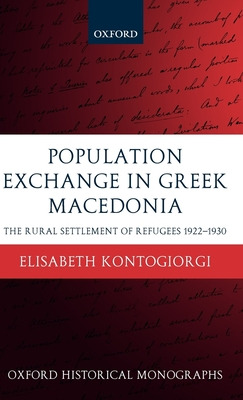 Libro Population Exchange In Greek Macedonia: The Forced ...
