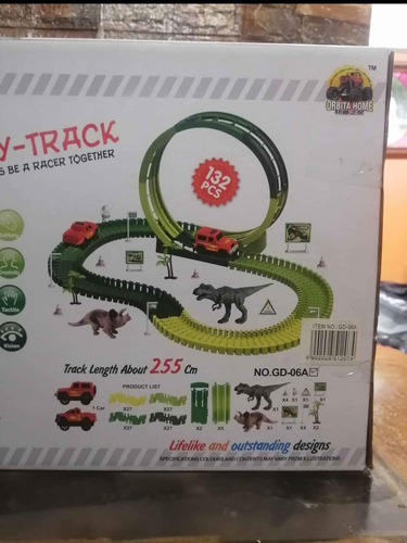 Pista De Carreras Dinosaurio