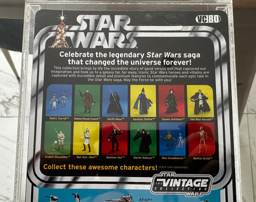 Star Wars Vc 80 Anakin Skywalker Incluye Case (Usado)