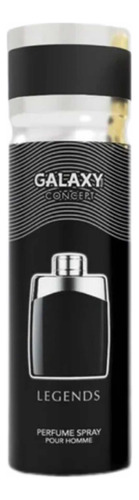 Perfume Aerosol Body Spray Galaxy Concept Legends 200ml Masculino