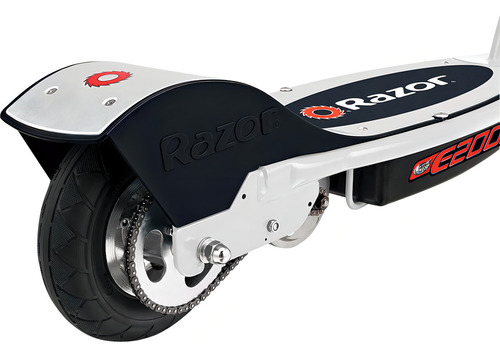 Razor Patinete Eléctrico E200 Para Niños De 13 Años En A. Color Blanco