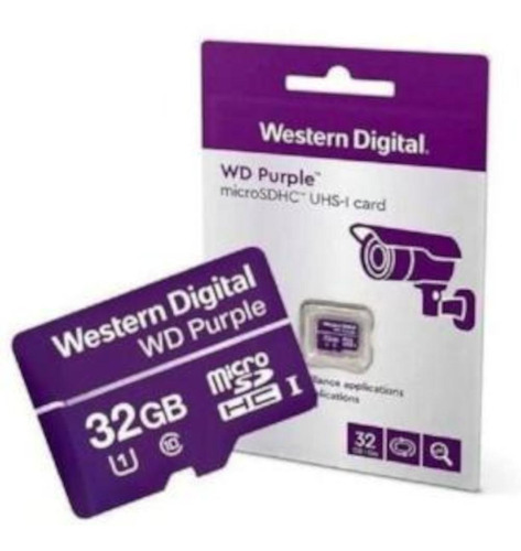 Cartão De Memória Western Digital Wd Purple 32gb