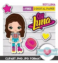 Comprar Kit Imprimible Soy Luna 13 Png\u002Fjpg Y 3 Fondos Ver Promo