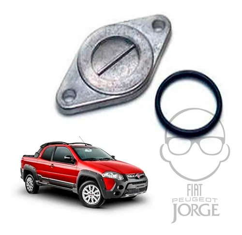 Tapón Aluminio Tapa Cilindro Fiat Strada 1.6 16v E-torq