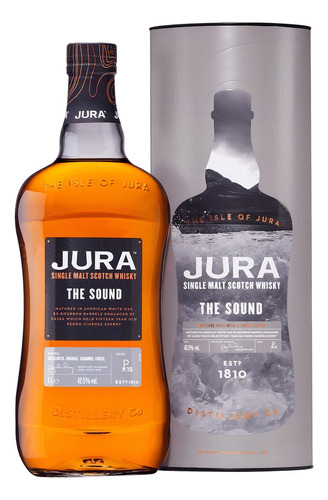 Whisky Jura The Sound Single Malt Botella De Litro Con Lata