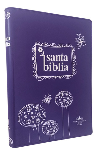 Biblia Reina Valera 1960 - Mediana - Tapa Blanda Lila