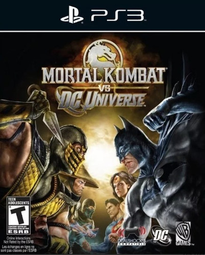 Mortal Kombat Vs Dc Universe Ps3 Mídia Digital Ps3