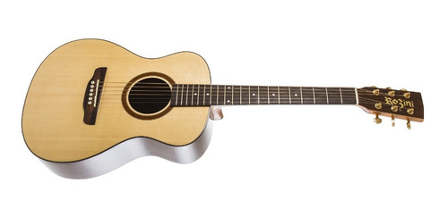 Violão Baby Rozini Rx120 Premium Natural Pré Fishman +capa