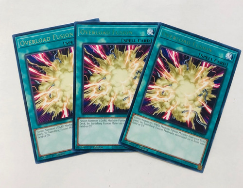 Overload Fusion. Tercia. Rare. Yugioh!