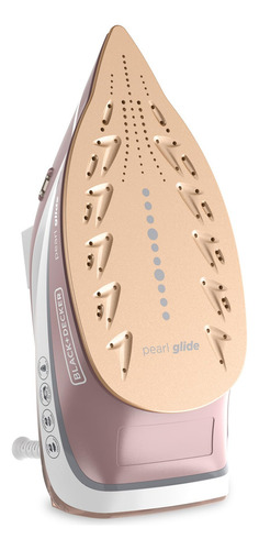 Black+decker Pearl Iron, Ir, Deslizamiento 50% Más Suave C. Color Cerámica Con Infusión De Perlas