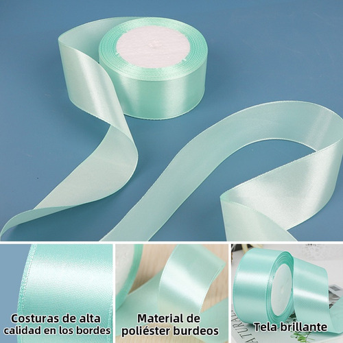 -de 5 Rolos De Fita De Cores De Decoração De Cetim 4 Cm 114-