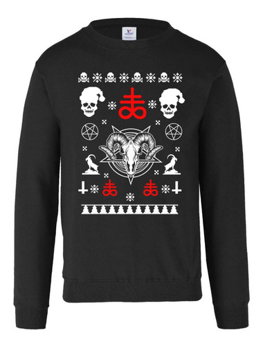 Sudadera Ugly Navideña Satanica