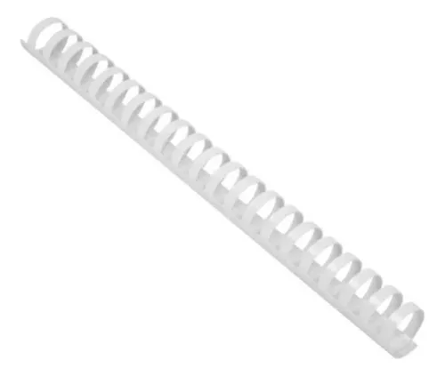 comprar Rulo Chato Blanco 25 Mm Para Encuadernación Canutillo X10