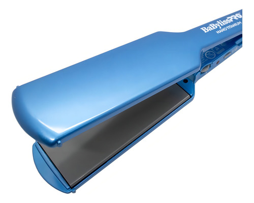 Plancha Alisadora Extra Ancha 4074 Nano Titanium Babylisspro Celeste