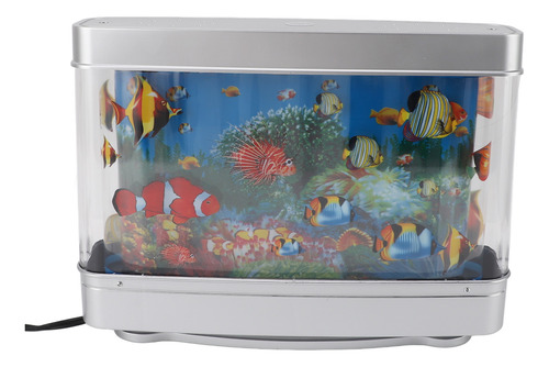 Pecera Falsa Para Acuario, Led Artificial, Compacta, Decorat