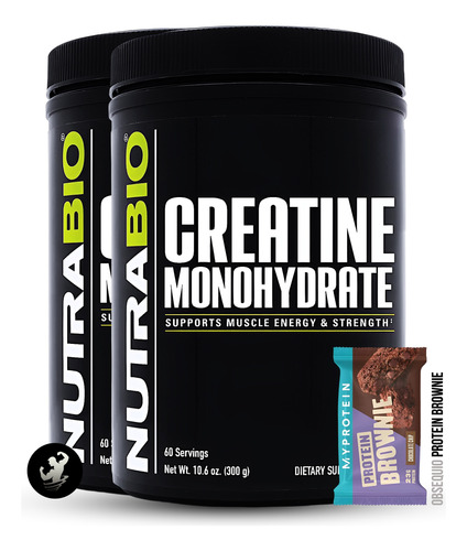 Creatina Monohidrato 600gr Nutrabio Micronizada Farmaceutica