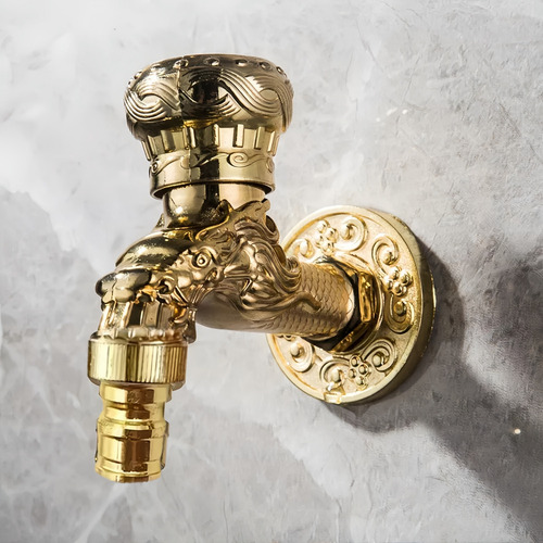 Grifo Universal Decorativo Vintage Para Lavadora