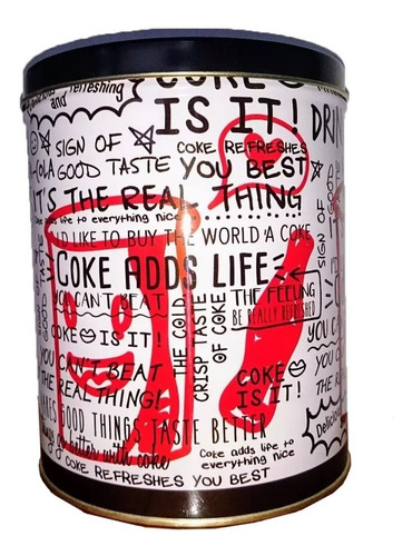 Lata Coleccionable Coca Cola Decoracion Yerba Ramos Mejia