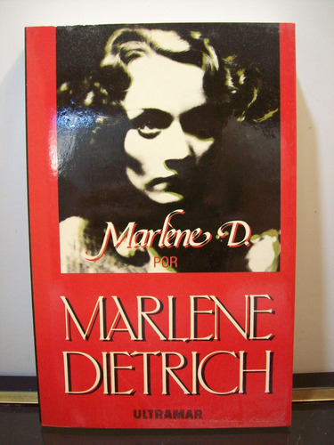 Adp Marlene D. Marlene Dietrich / Ed Ultramar 1985 Barcelona