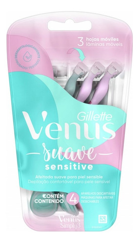 Gillette Venus Simply3 Sensitive X 4