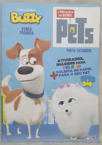 Álbum Pets - A Vida Secreta Dos Bichos - Buzzy (Usado)