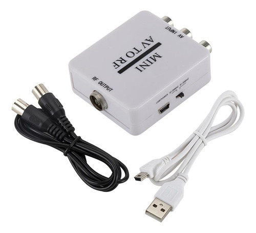 Convertidor Adaptador Rf Convertirá De Video O Señal De