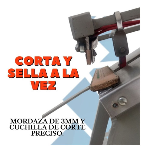 Imagen 2 de 5 de Selladora De Pedestal Para Bolsas Doble O Trilaminado