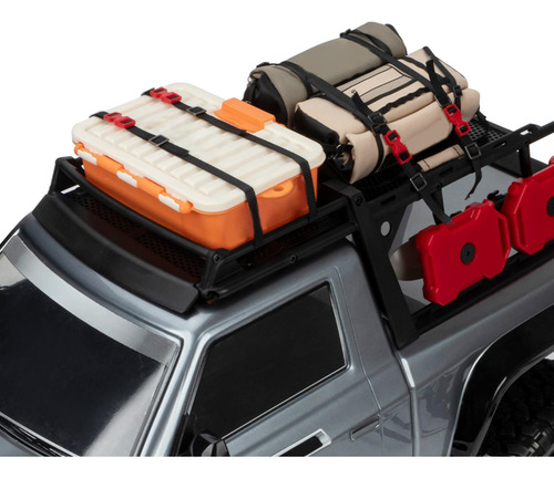 2 X 5 Uds Rc Coche Techo Portaequipajes Cuerda Para Scx10
