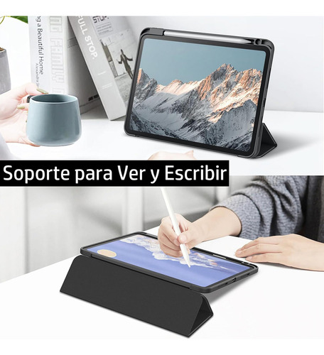 Funda Para iPad Pro De 11 Pulgada 5 Generación M4 2024 Con Lápices Soporte