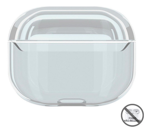 Case Acrílico Transparente Compatível Com AirPods Pro
